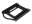 Startech Support de fixation pour disque dur 2,5" dans baie 3,5" - Installation sans outils (BRACKET125PT) - Adaptateur pour baie de stockage - 3,5" à 2,5" - noir - pour P/N: M2E4SFF8643, PEX4SFF8643, U2M2E125