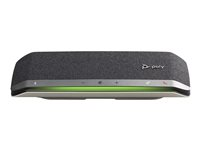 Poly Sync 40 - Haut-parleur intelligent - Bluetooth - sans fil, filaire - argent - certifié Zoom 772C4AA